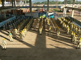 The M&E progress of Movenpick Resort in the 29th week